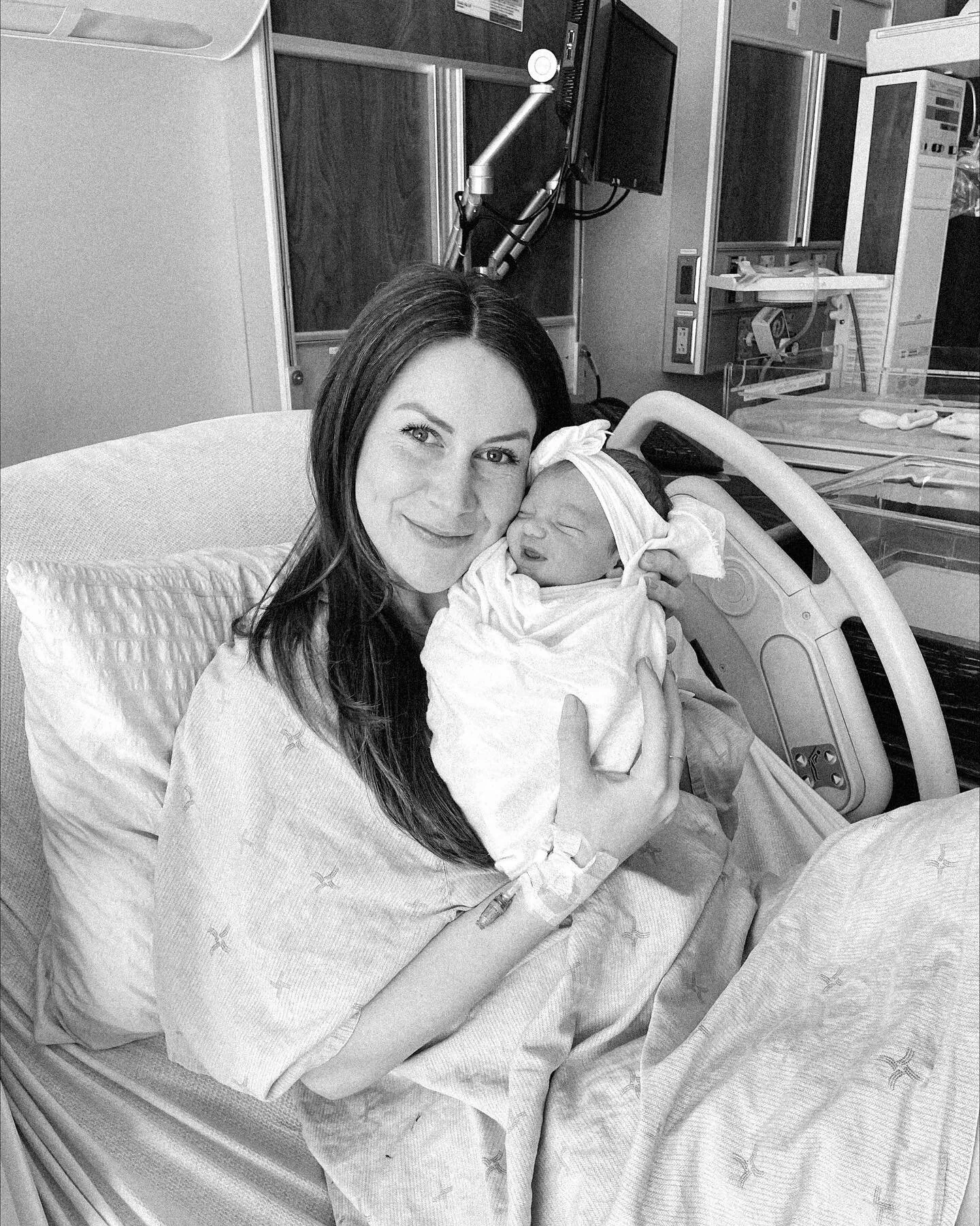 It’s a GIRL. 
At 7lbs of sweetness… Eric and I would like you to meet Remy. 💕
Remy Hunter Frank, you are perfect in every way and we are utterly and completely… obsessed with you.