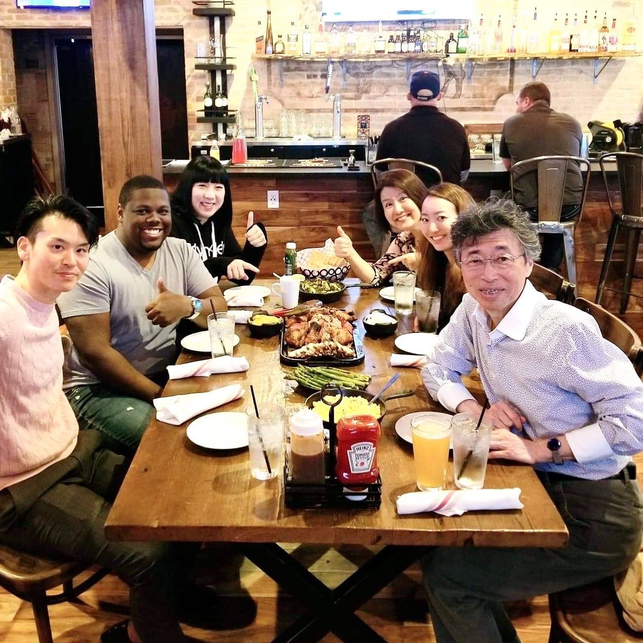 Good times yesterday treating some good friends to Texas BBQ. I can&rsquo;t wait to go to Japan someday soon to try some authentic Japanese cuisine! 🙂😋 #texas #foodie #friends