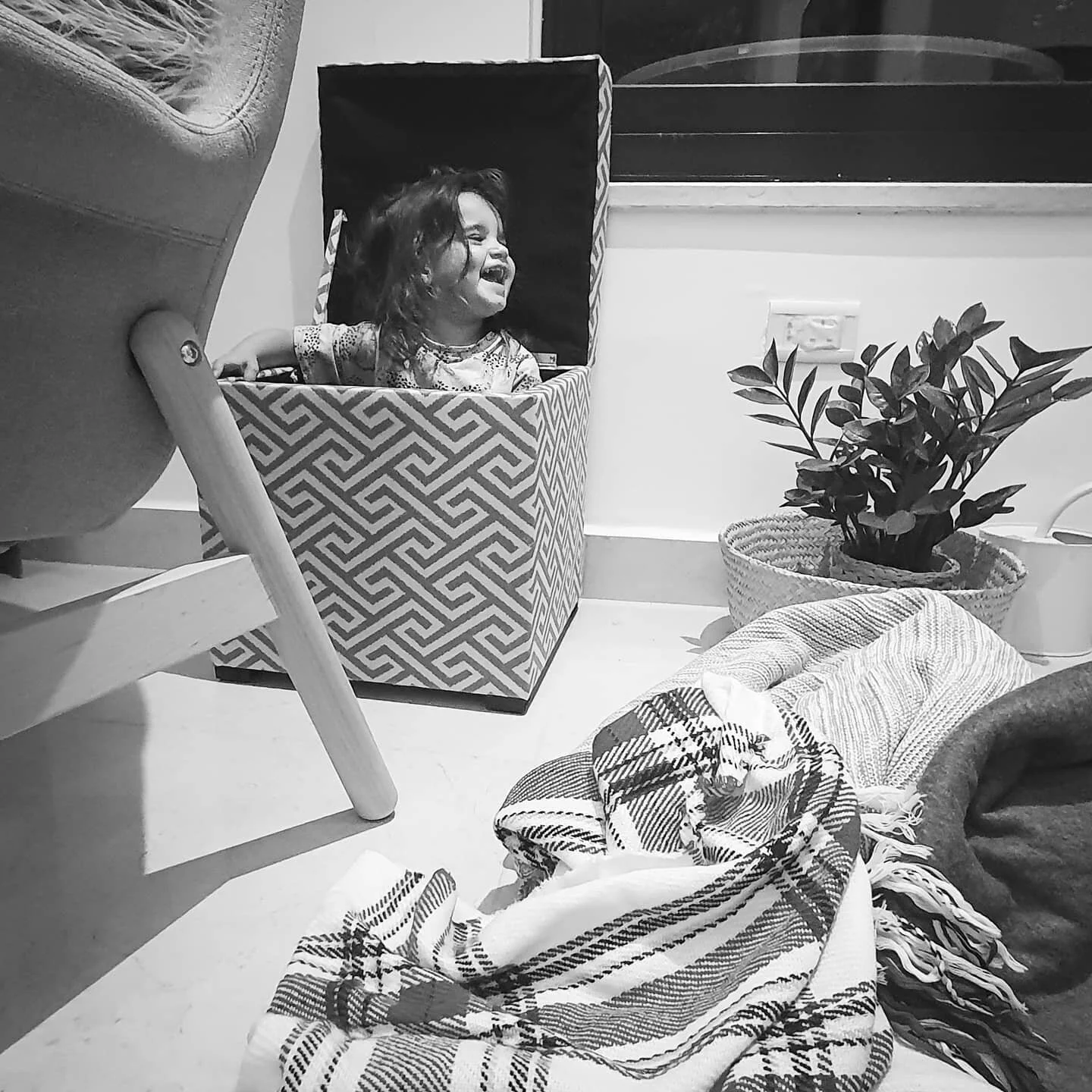 My house is a mess! But her smiles and giggles fill the house and my heart with love... That is what truly matters ♡