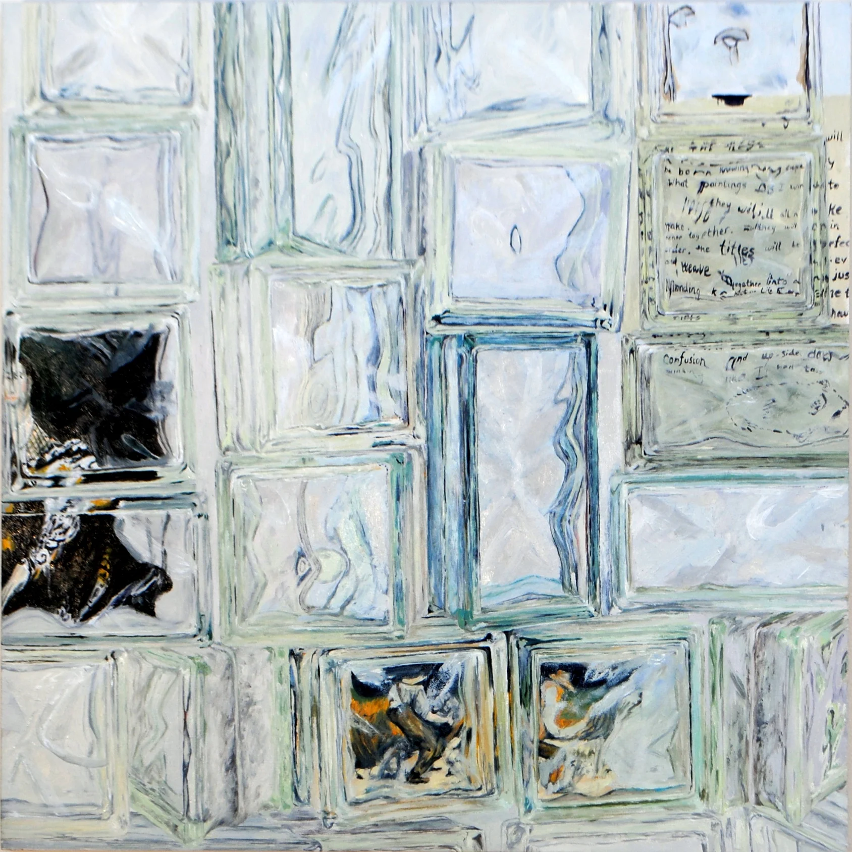 My Only Regret, 32” X 32”, Oil on board, 2013