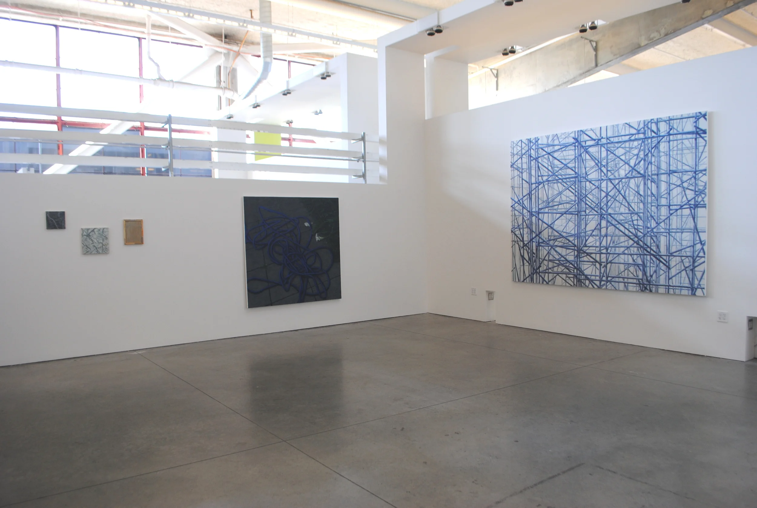 MFA show install view - NE corner