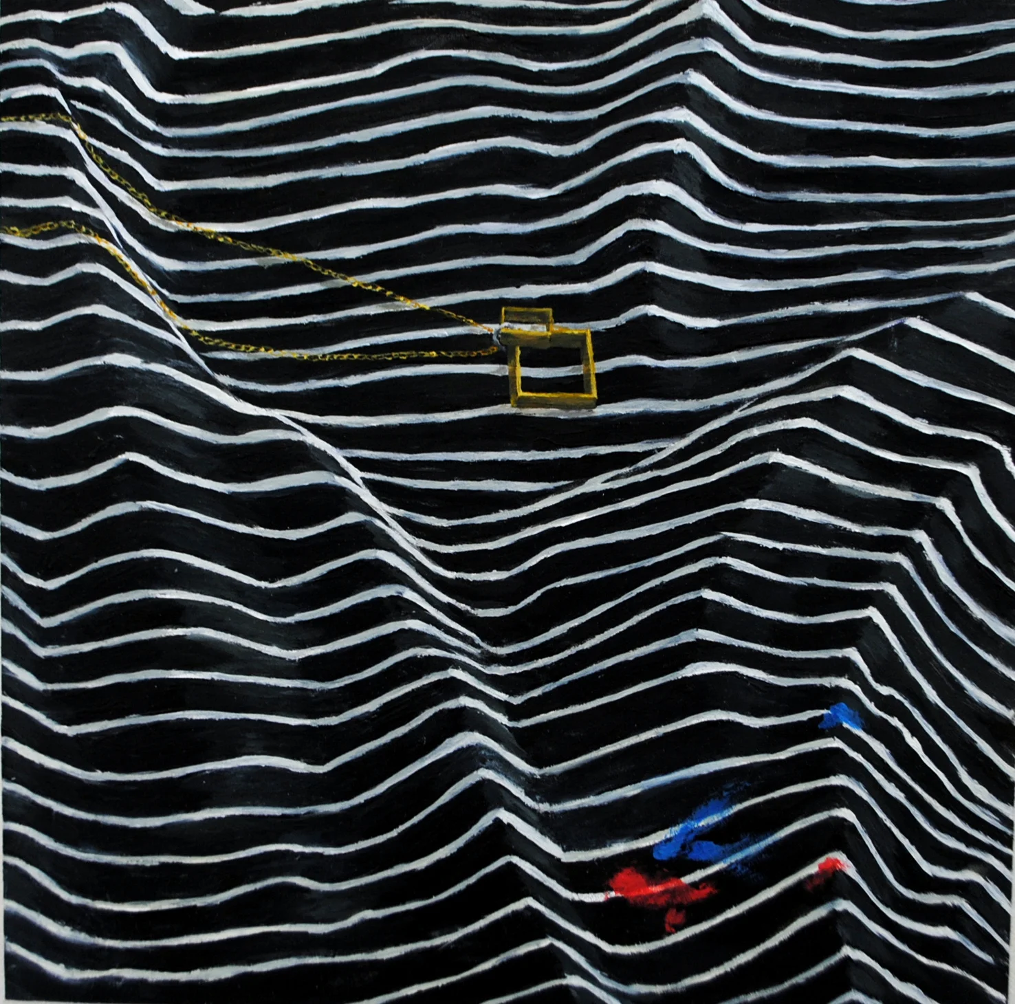 Bronzed, 9” x 9”, Oil on canvas, 2014