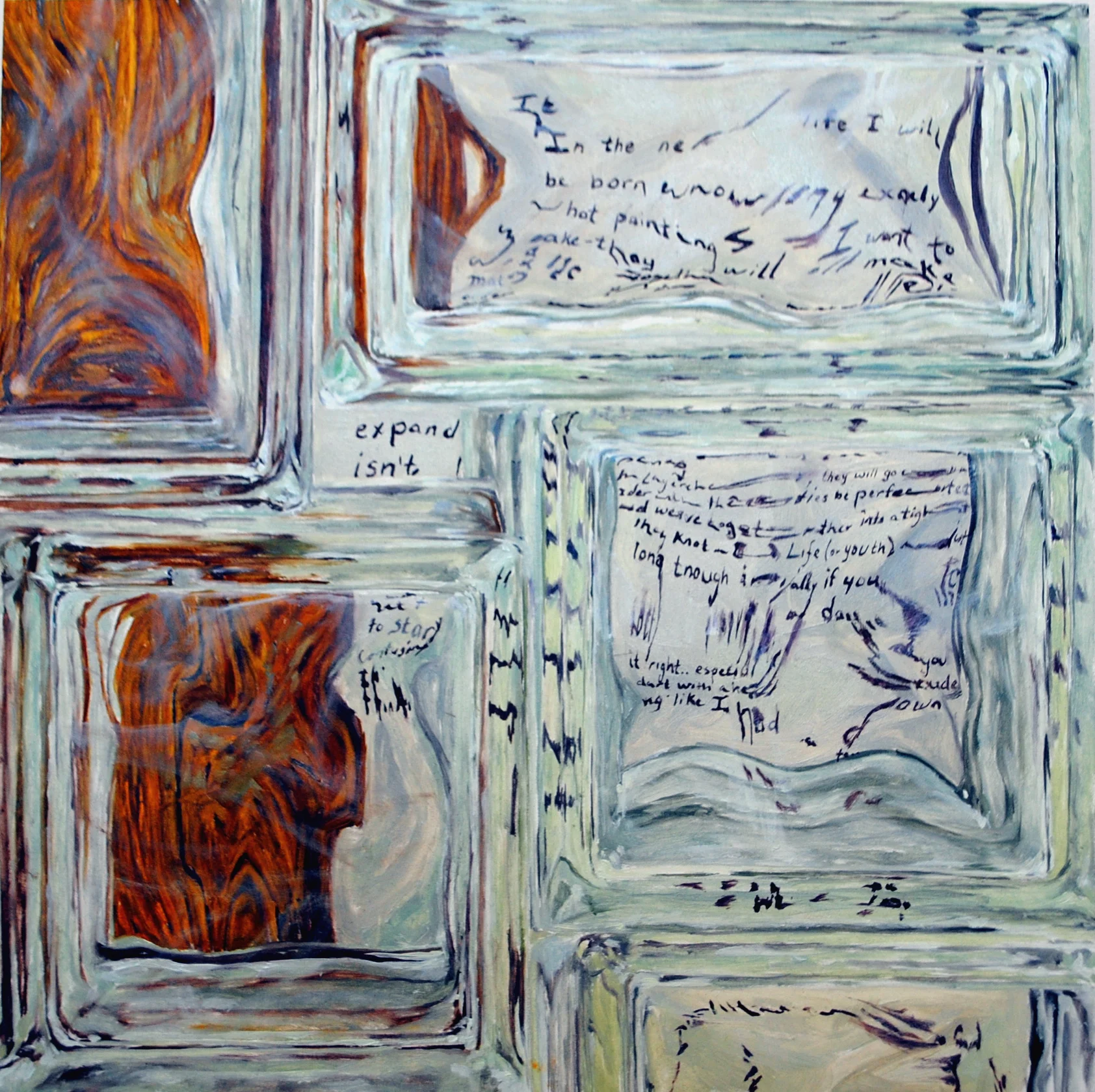 My Only Regret, 12” x 12”, Oil on canvas, 2014