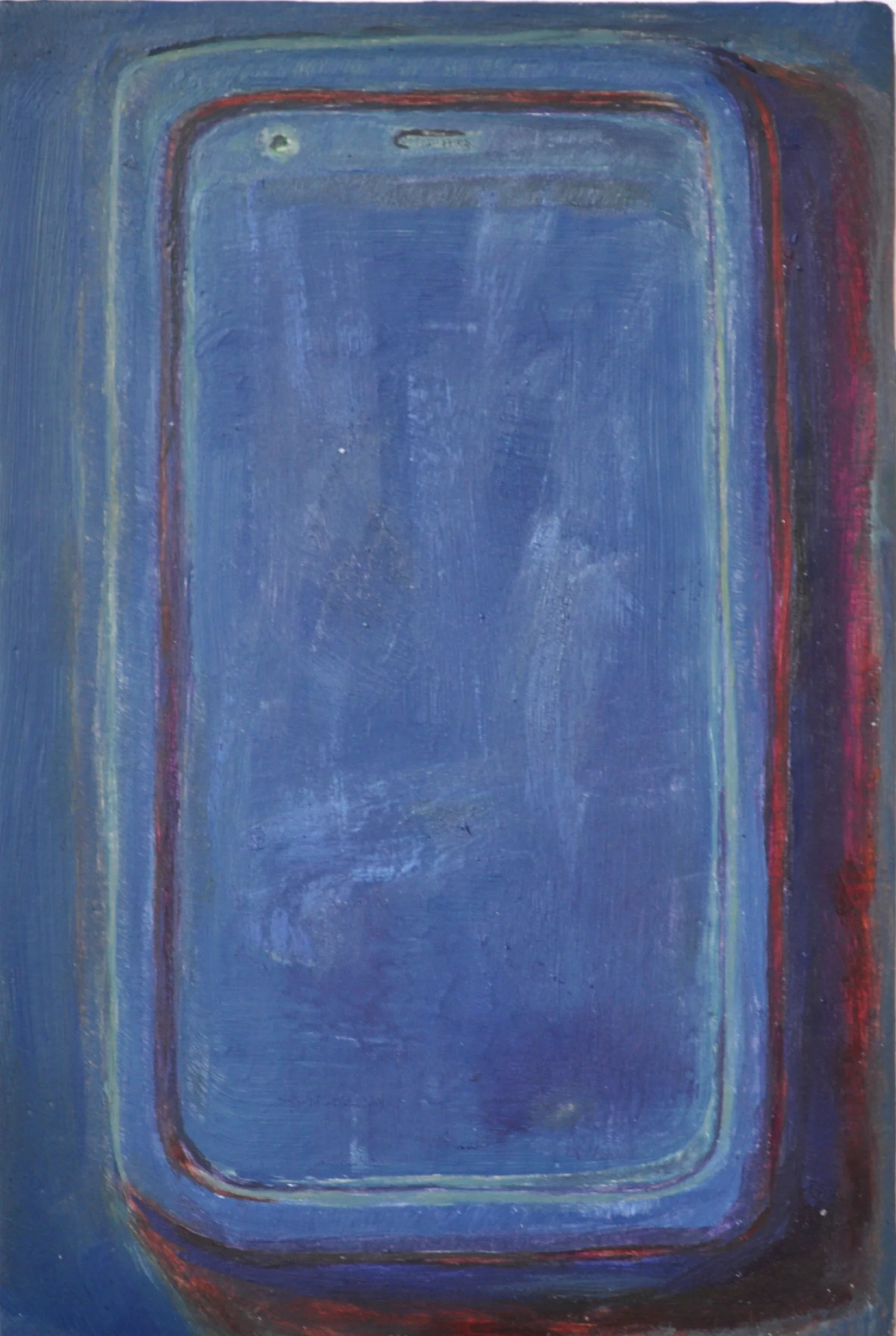 ”Untitled”, Oil on panel, 6” x 4”, 2015 