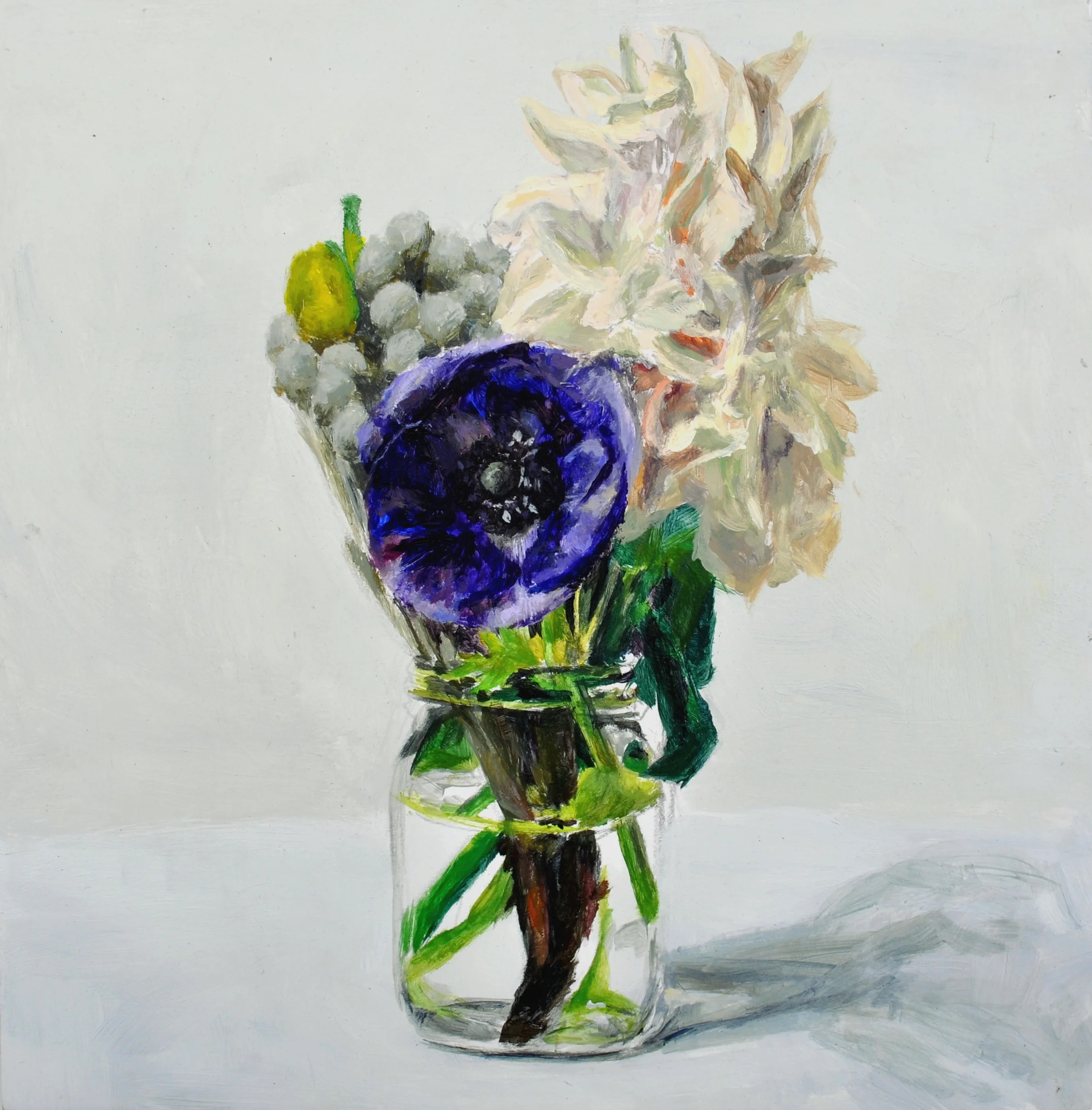 Still Life, 10” x 10”, Acrylic on panel, 2014