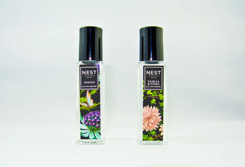 Nest Rollerballs: Indigo & Dahlia & Vines