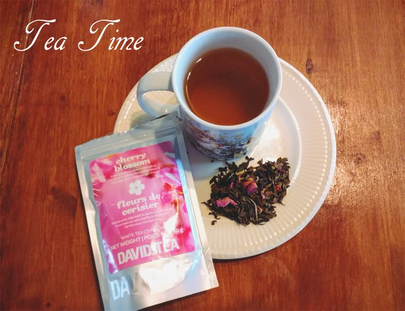 Tea Time: Davids Tea Cherry Blossom