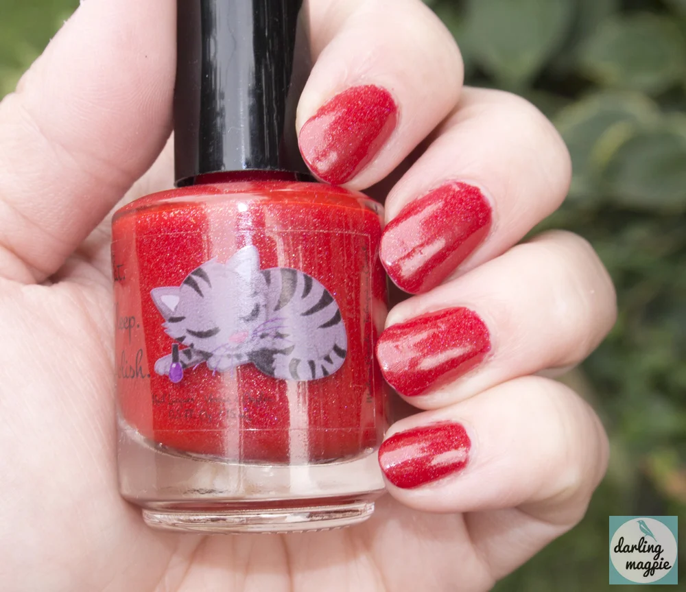 Mani Monday: Eat Sleep Polish - The Deadly Poppy Fields