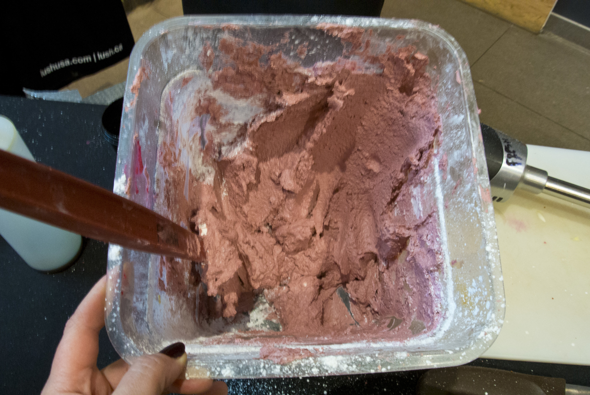 Voila! The Cranberry Festive Face Mask.
