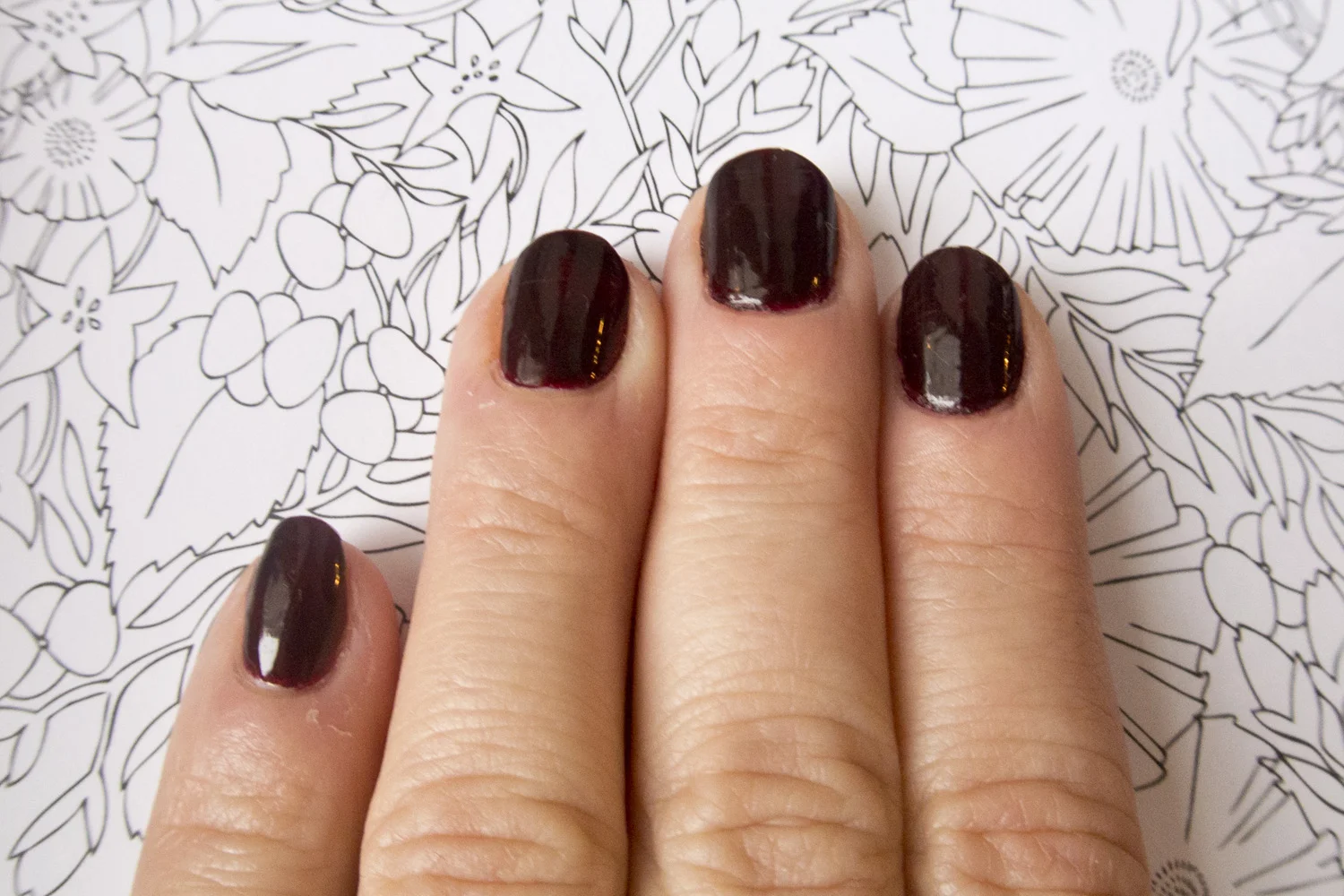 Sally Hansen Miracle Gel Wine Stock - Third Day
