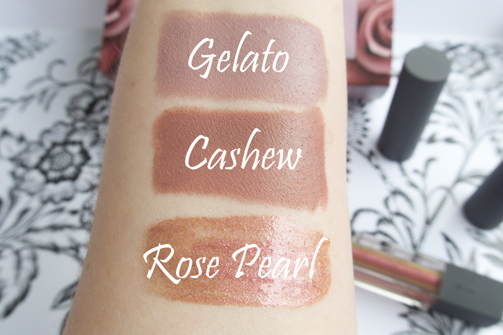 Bite Beauty Multisticks in Gelato and Cashew & Rose Pearl Creme Lip Gloss