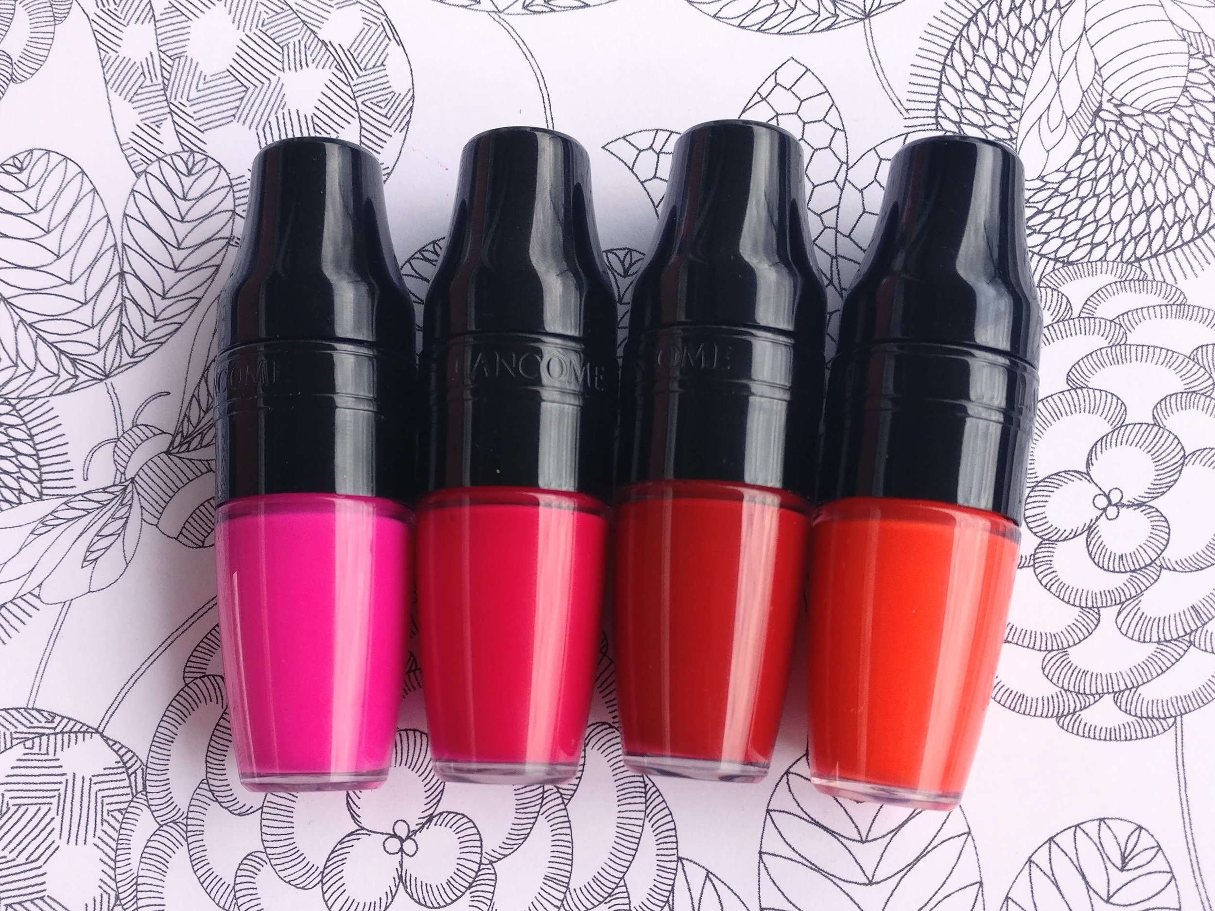 Getting colourful with Lancôme's Matte Shakers in Yummy Pink