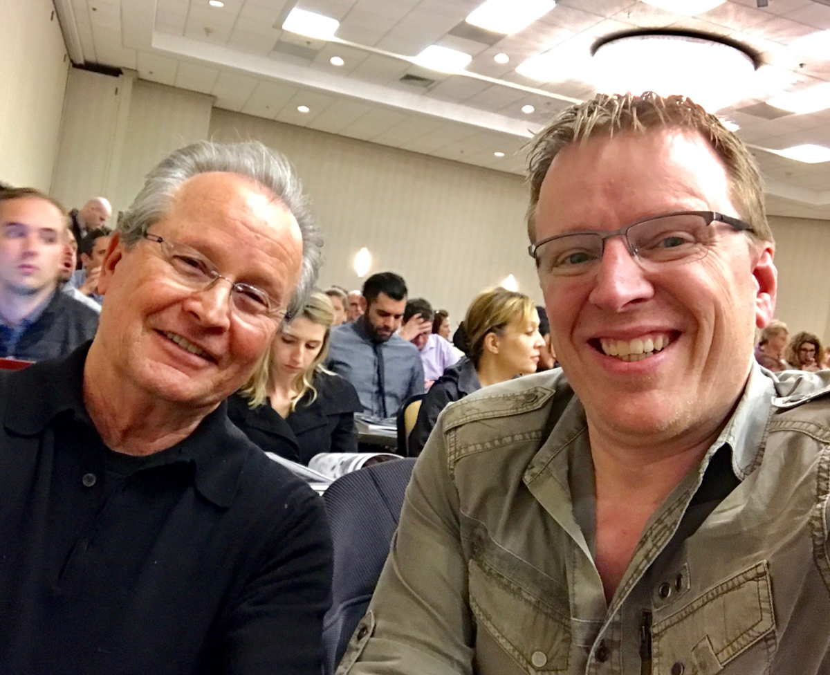 Getting our goal-game on at a conference in San Jose