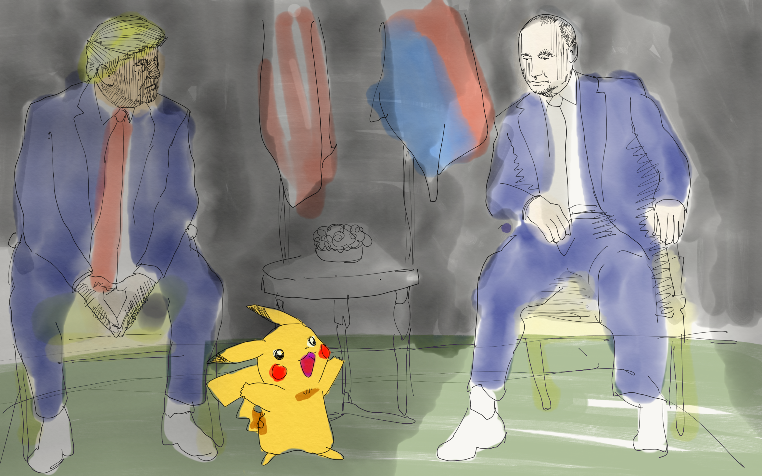 V. Putin, Catching Them All, July 16, 2018
