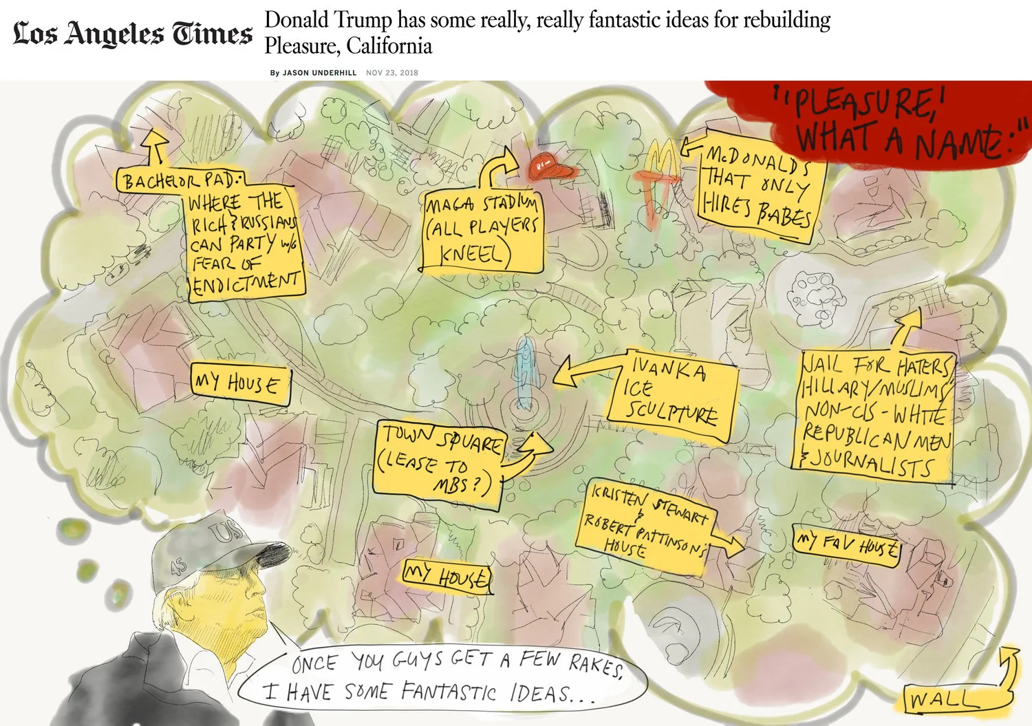 Pleasure, What a Name, Los Angeles Times: November 23, 2018