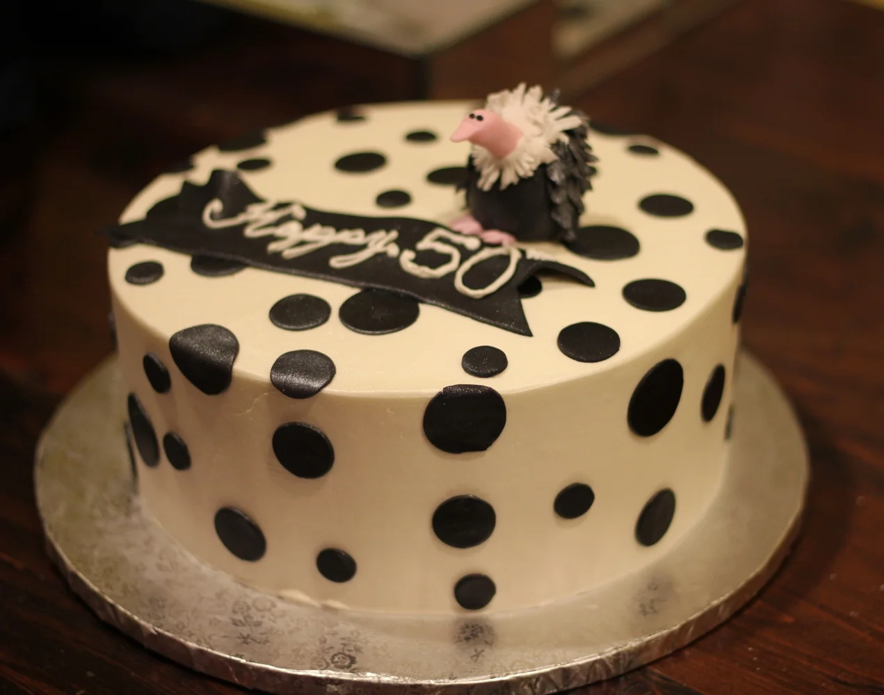 Old buzzard birthday cake