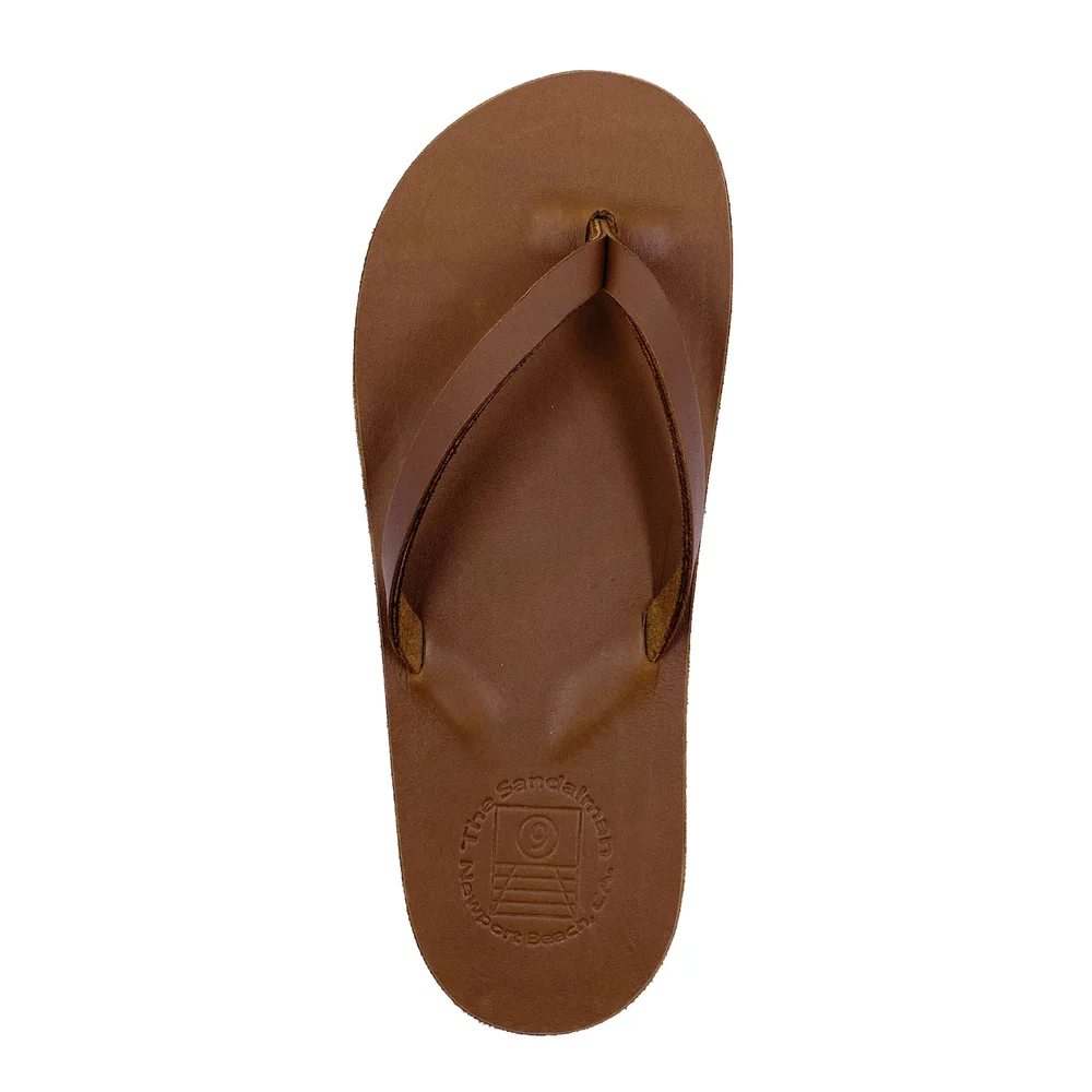 THE SANDALMAN　Model: #３ Bullhide Leather Mens — The Sandalman