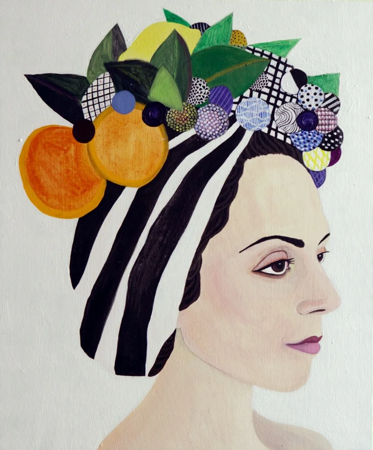 "Julia, with a headwrap" included in group show Suddenly, Last Summer at Longhouse Projects , featuring the work of Ana Cardoso, Holly Coulis, Elise Ferguson, Joe Fyfe, Ted Gahl, Paul Metrinko, Alan Prazniak, Caris Reid, and Patricia Treib