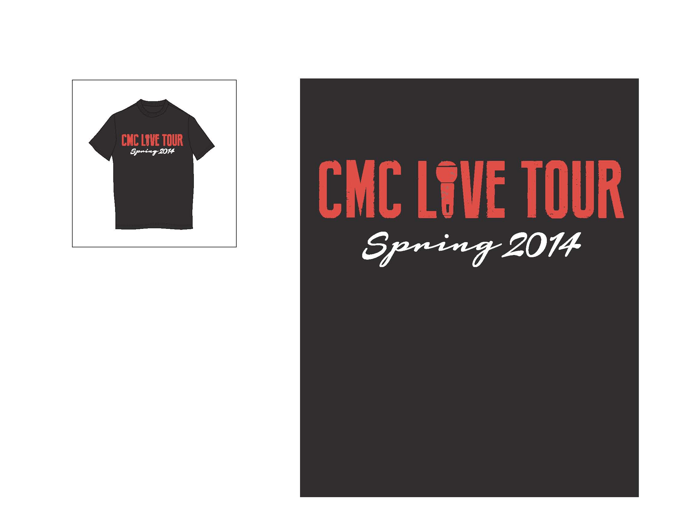 Tour T-Shirt 2 Front