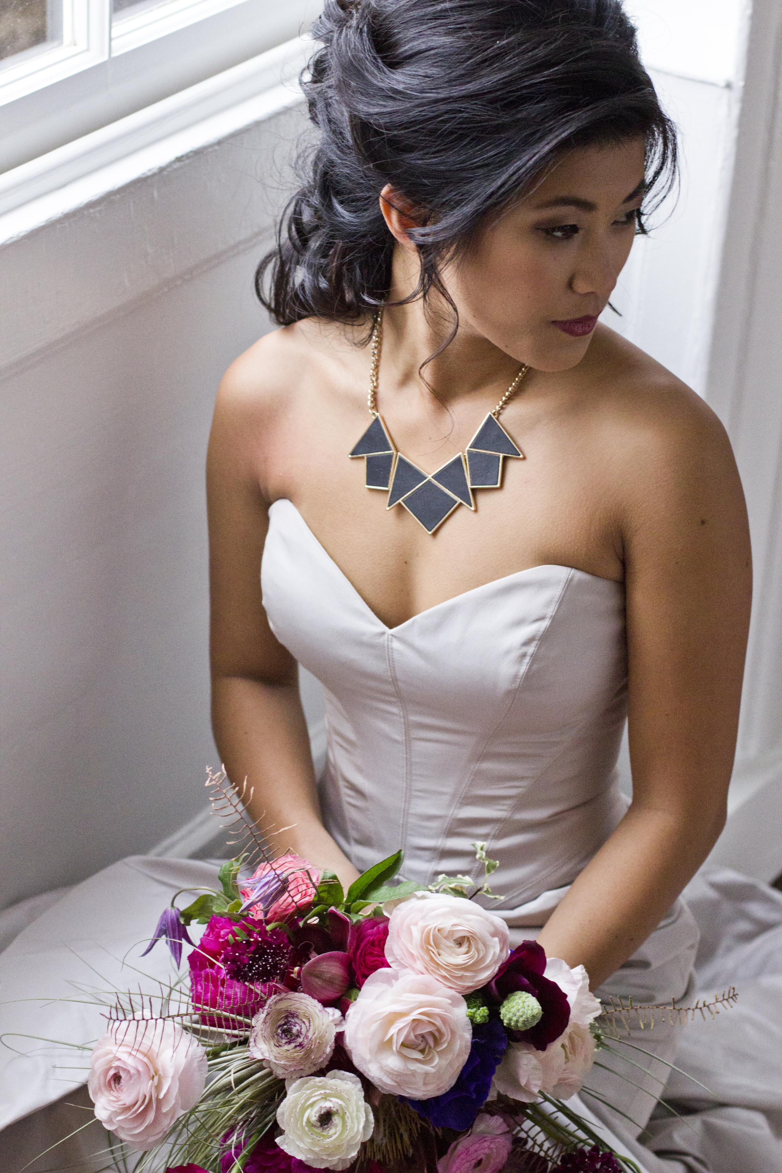 A huge bonus to this day was that another one of my former dance teammates, Lea, was our "bride" for the shoot!