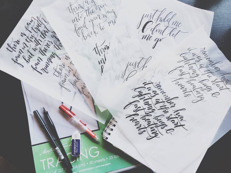Final designs for Natalie Schlabs ' kickstarter campaign.