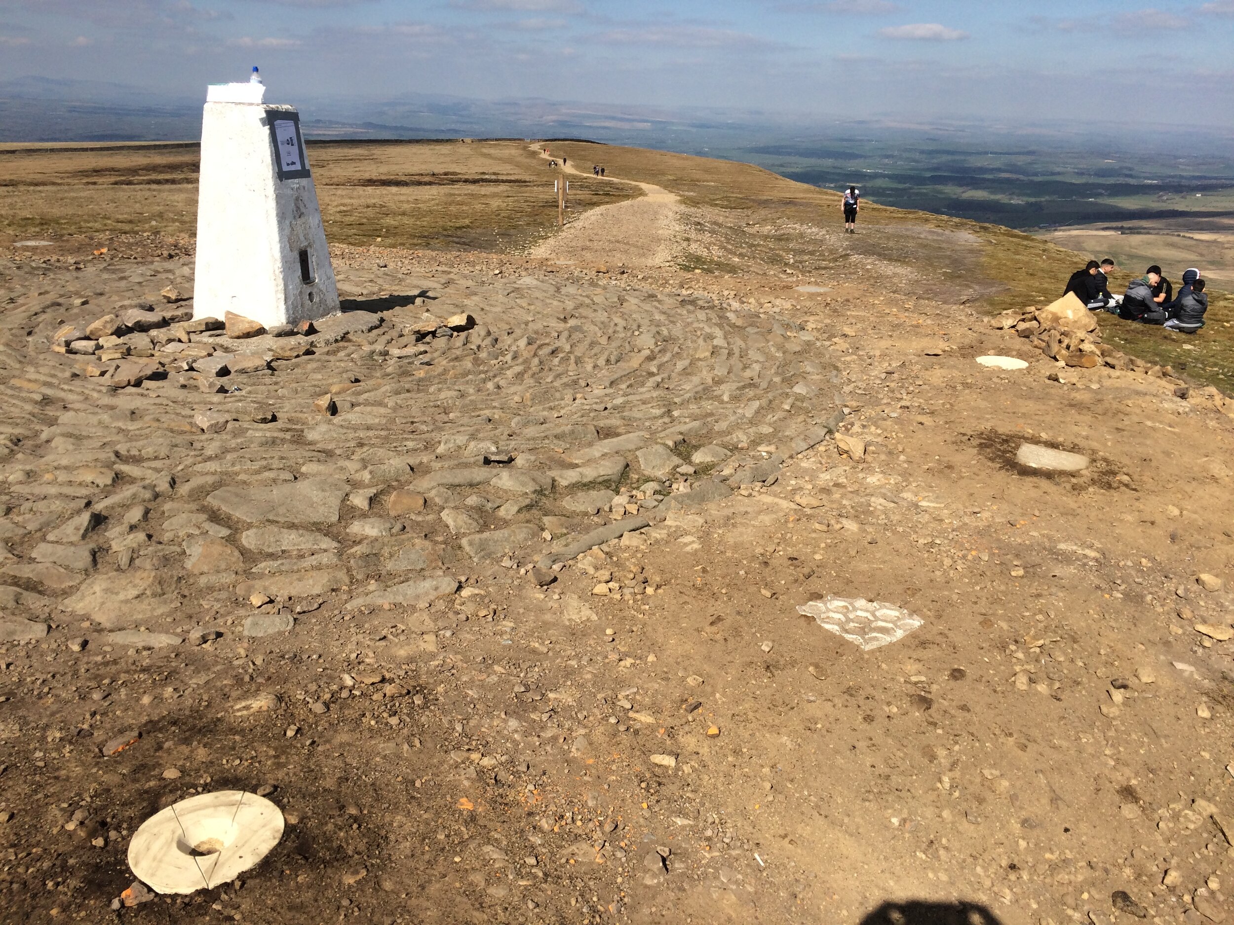 The Pendle Hill Summit Stones installed on Pendle Hill I - April 2019.JPG