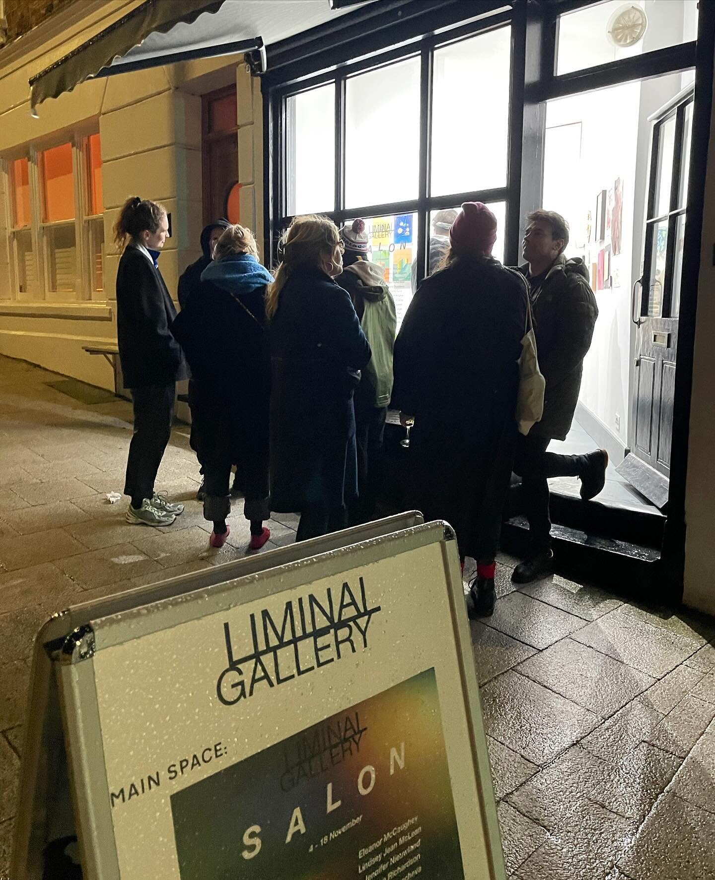 Really enjoyed the &lsquo;Liminal Salon&rsquo; PV last week, thanks to everyone that braved storm Ciaran to make it ⛈️

&lsquo;Liminal Salon&rsquo;, a group exhibition @liminal_gallery spotlighting 25 artists who have exhibited in our Margate gallery