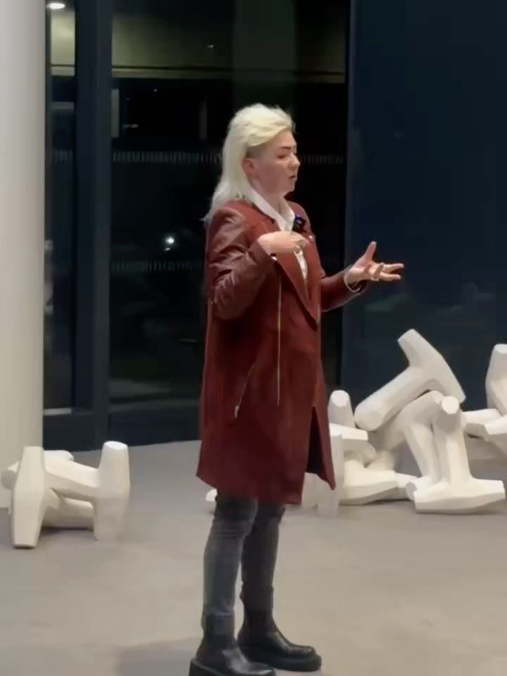 Thank you so much to everyone who joined Rebecca Scott and me for our in-conversation at my solo show Monuments to a Vanishing at HS Projects last week. 

It was a great evening, a chance to reflect on the show alongside themes of transformation, los