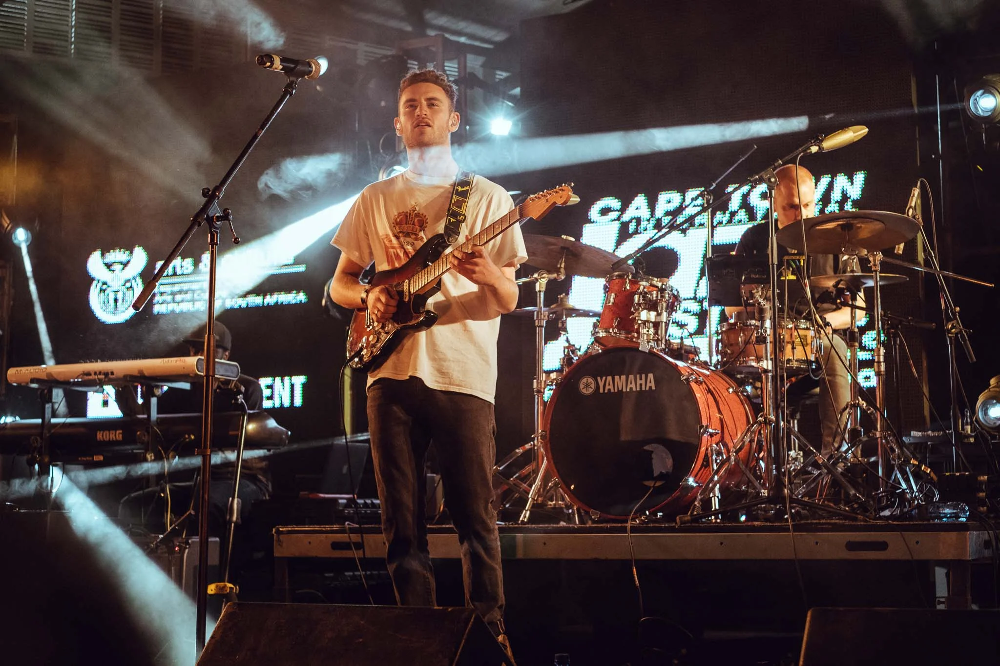 Tom Misch was one of the best acts at the Jazz Fest this year. He shut it down. The energy was insane. 