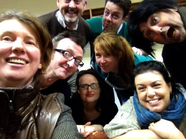 The cast of Lend Me a Tenor