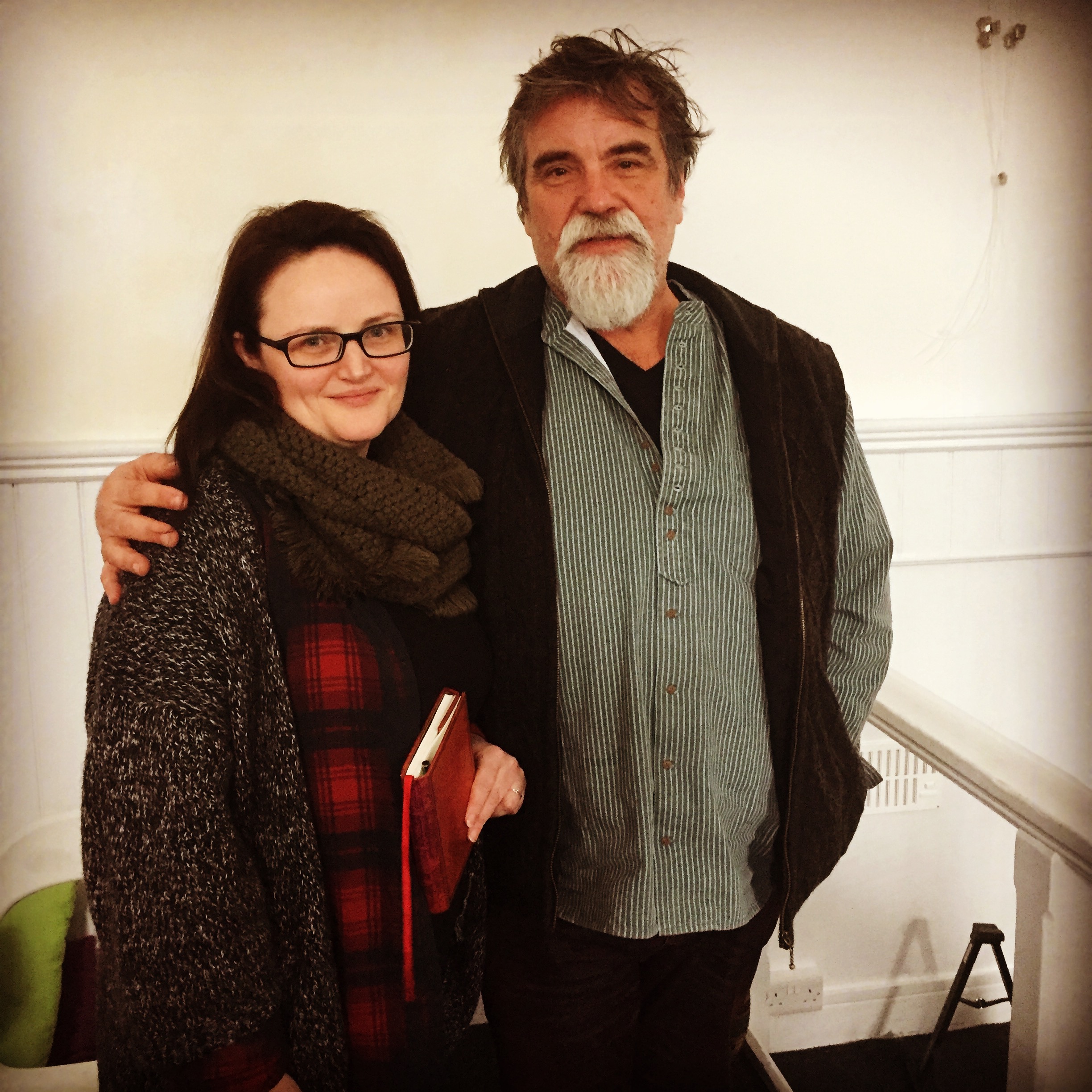 In Kinvara at a songwriting workshop with the amazing songwriter Darrel Scott 