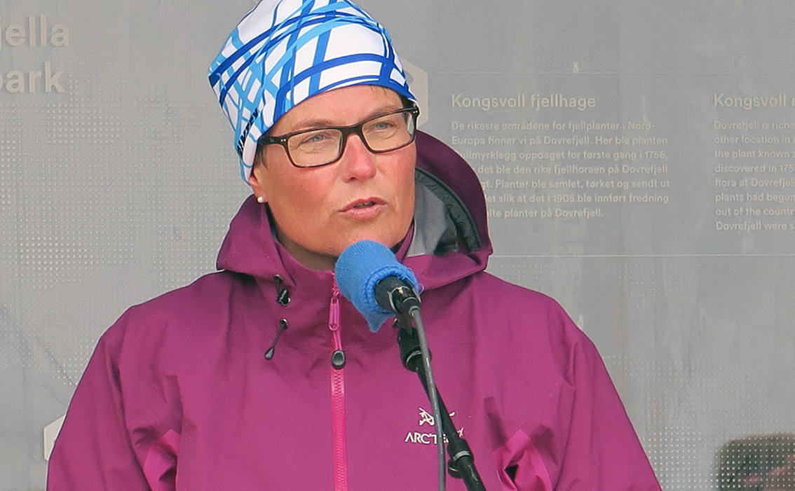 Klima- og miljøminister Tine Sundtoft. Foto: A. Nyaas