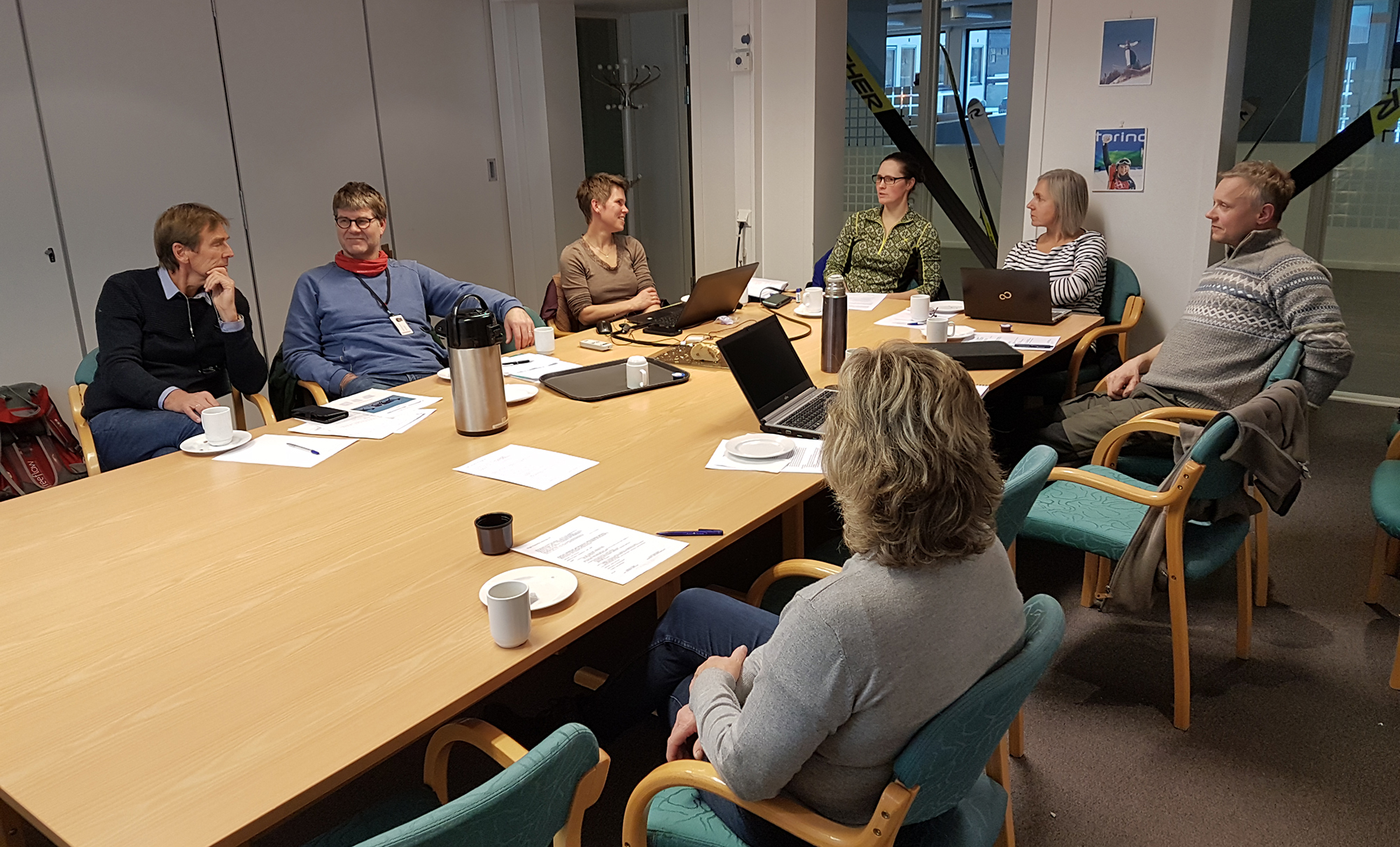 Styringsgruppa hadde sitt første møtet i starten av desember. Foto: Anders Mossing