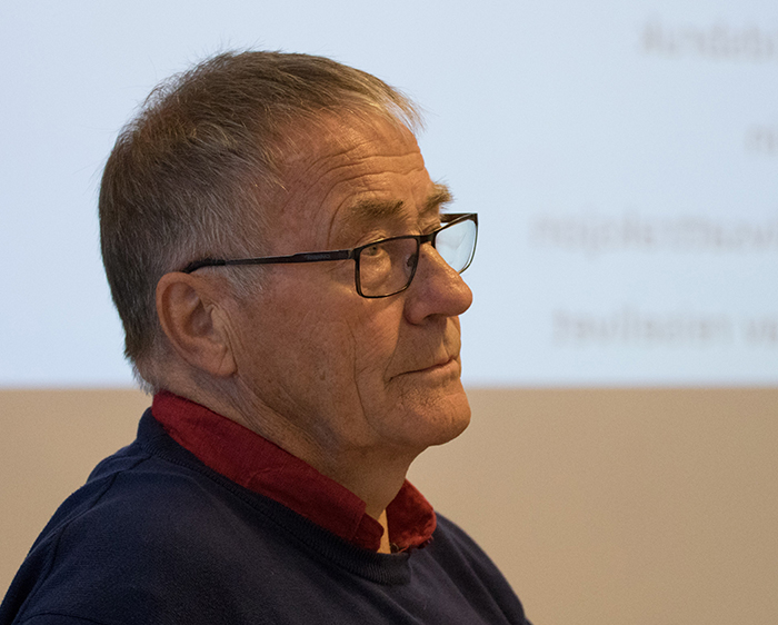 Lars Bjaadal er leiar i Hardangerviddarådet. Foto: Kjell Bitustøyl