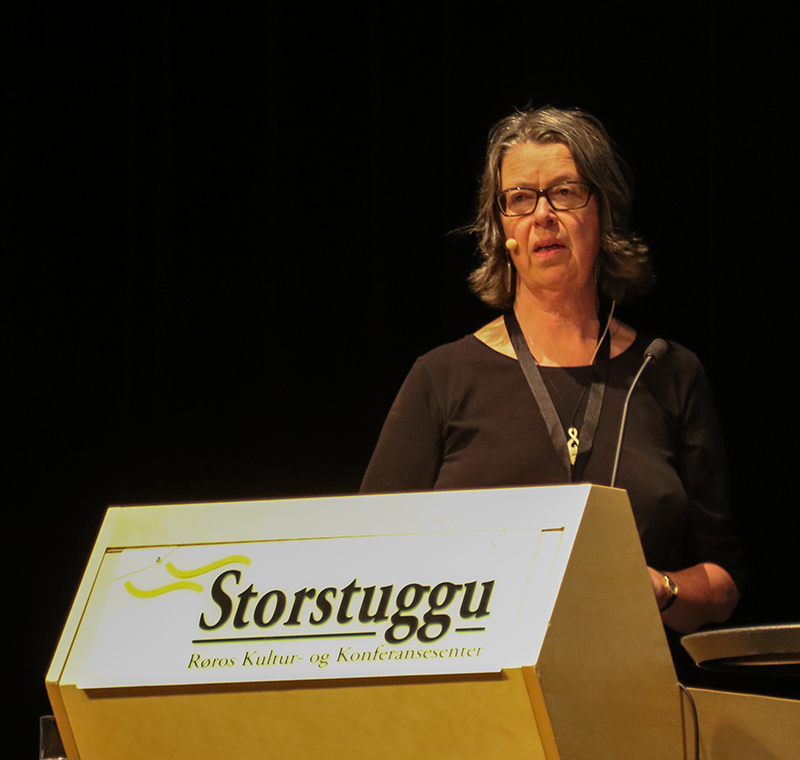 Birgitta Åhman, professor ved Svensk lantbruksuniversitet i Umeå, og leiar for AUC 2019 i Jokkmokk. Foto: Kjell Bitustøyl