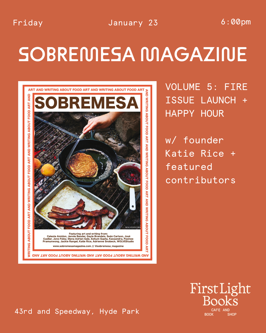 Austin, TX - Sobremesa Magazine (Vol. 5) Launch Party