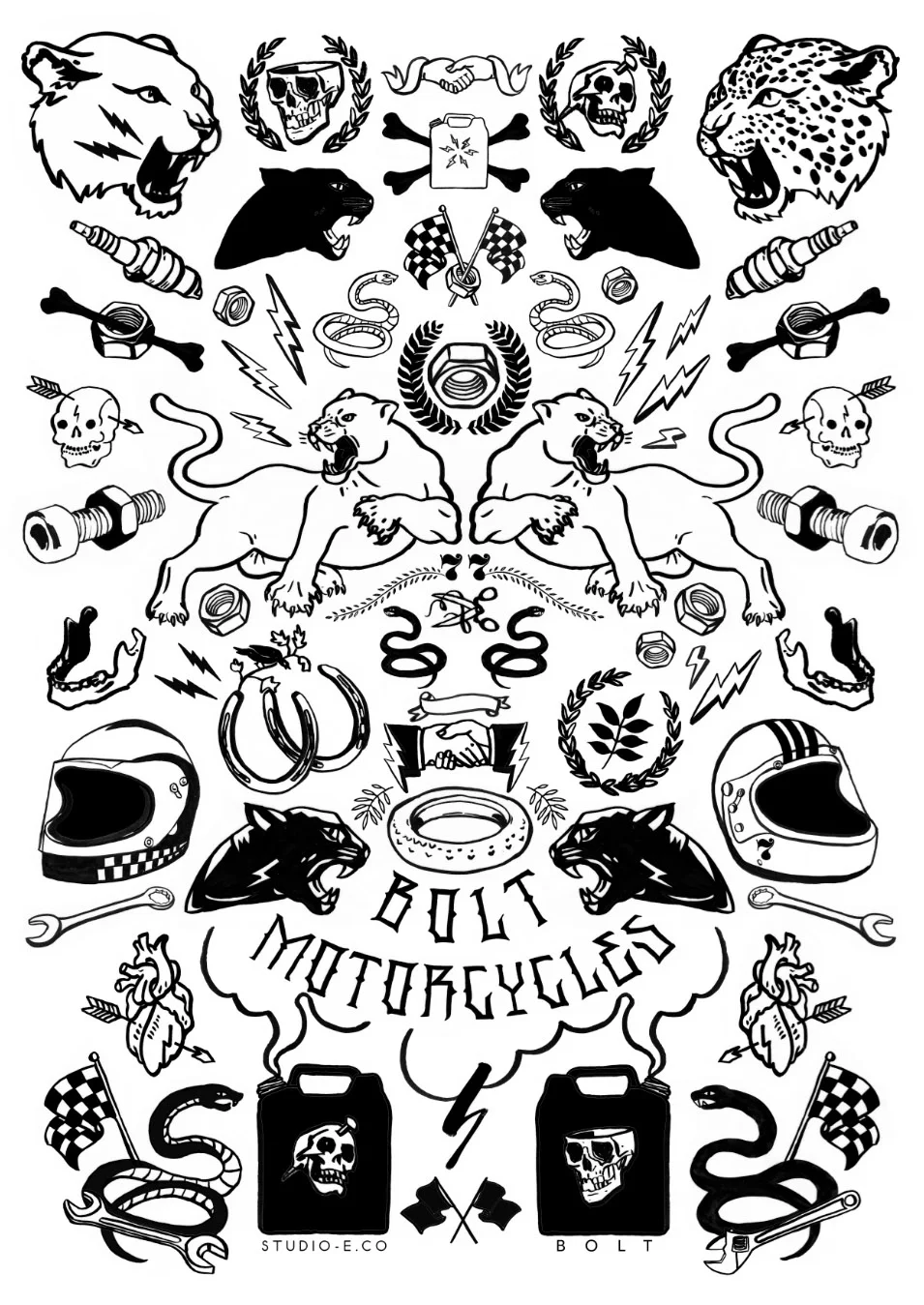 Studio-e x Bolt Screen Print