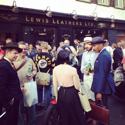 Men's File / Clutch Launch at Lewis Leathers