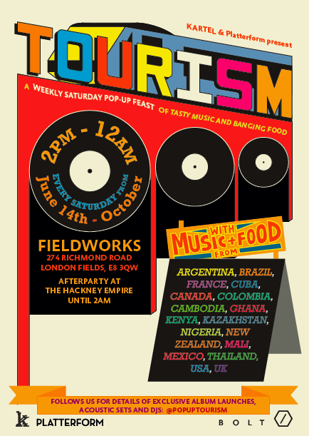 Tourism is coming! 21st June and every saturday through the summer