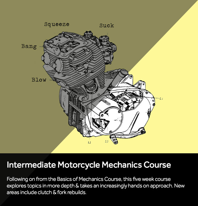 Intermediate Motorcycle Mechanics – Sept 2017