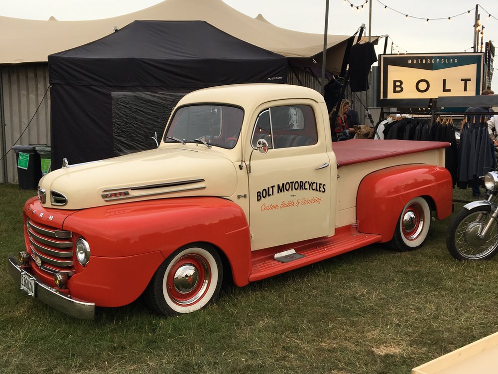  Ged Palmer though some paint on this Ford f100  