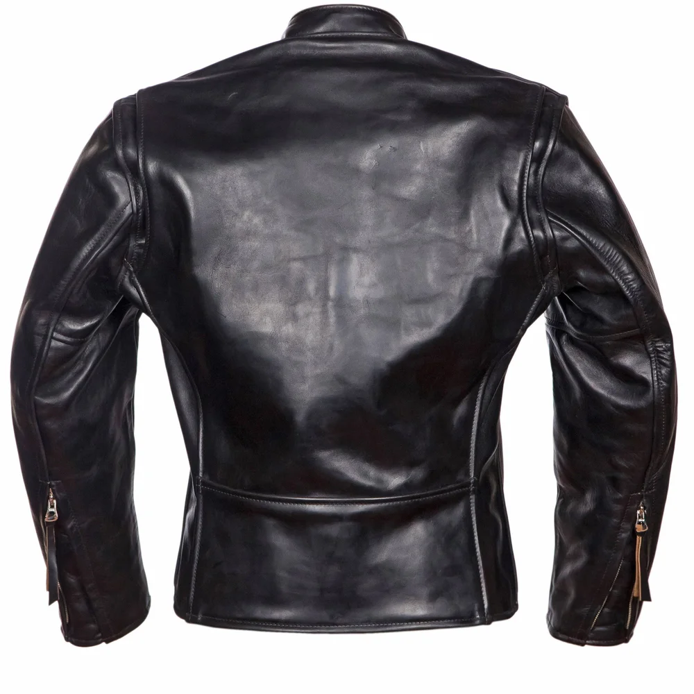 BOLT — Aero Cafe Racer Brown Motorcycle Jacket