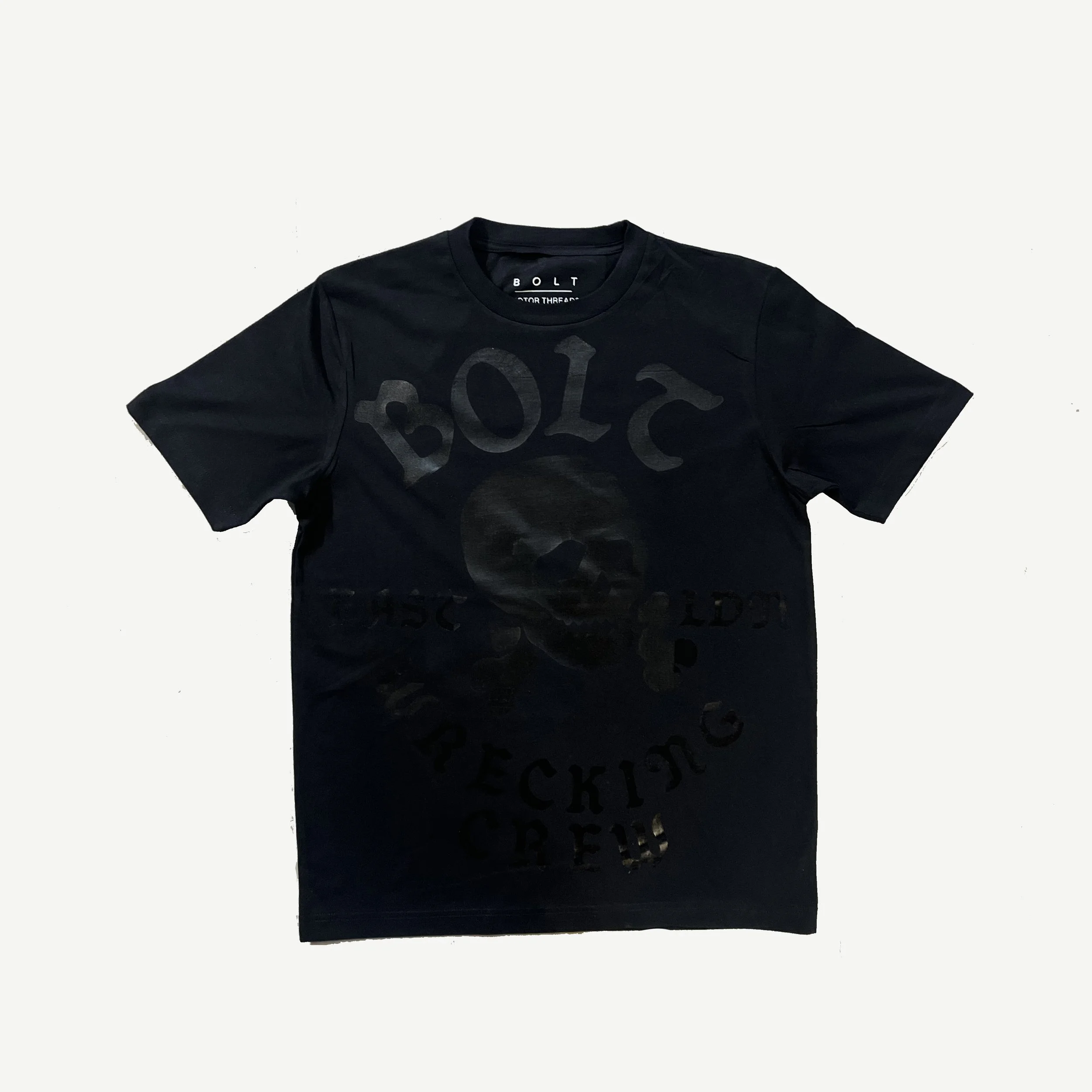 BOLT 70's Heat press Wrecking Crew (Black)