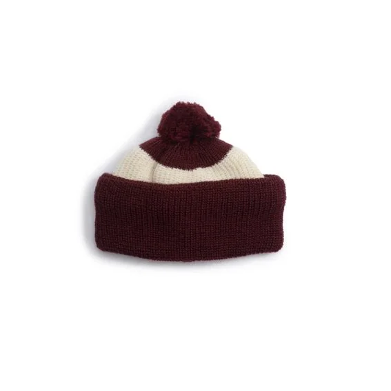 Heimat Mechanics Hat (Burgundy / sea shell / Burgundy)