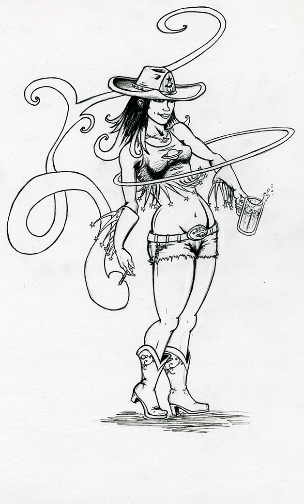 Space Cowgirl Hoopin' 2