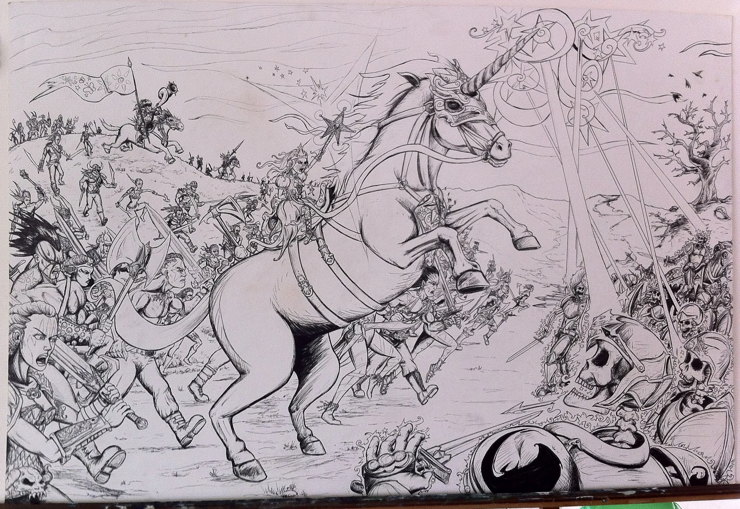 Sparkle The Destroyer - Ink