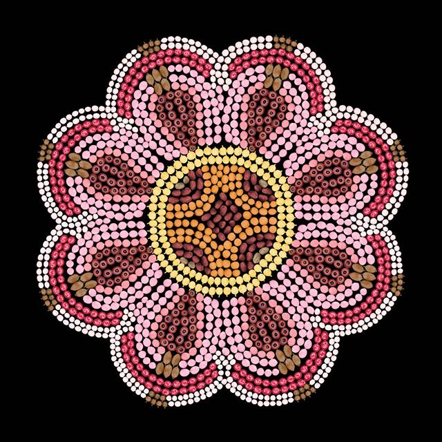 Pink Flower, 2019.

Reminder!!! Final week to see the show at the Centre d'exposition Lethbridge! Sunday is the last day✨

The &copy; Berries to Beads technique mirrors traditional beading: it is both a meticulous and technically demanding practice a