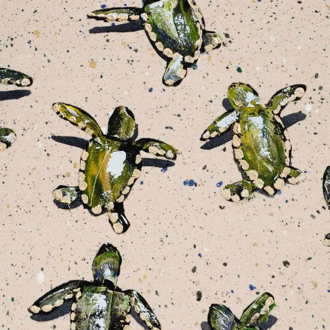 JoshBrown_TanGlitterTurtles_34.5x34.5_3400 copy.jpg