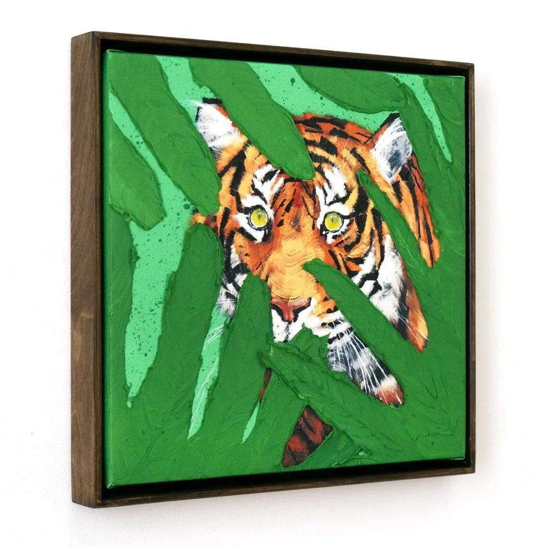 Tiger-in-Leaves_12x12_Framed-Print-3.jpg