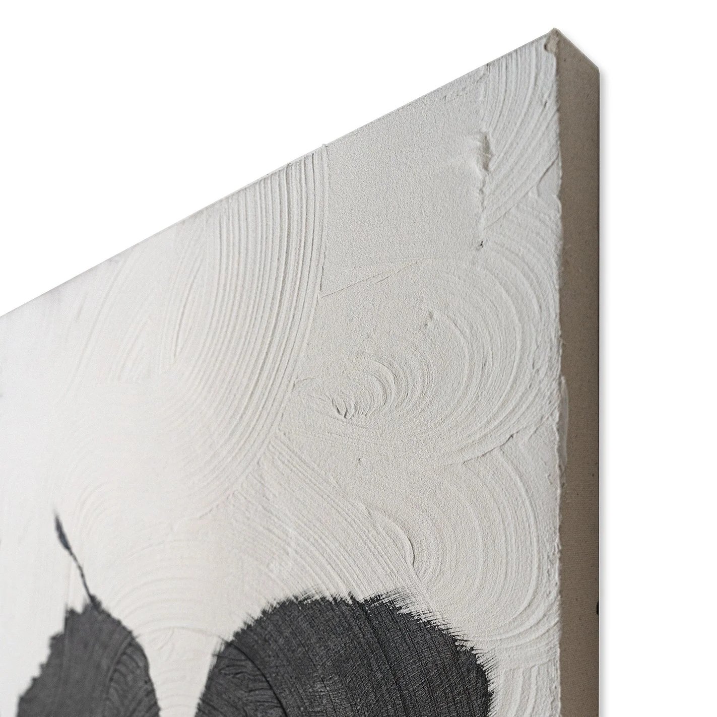 Modern animal painting depicting a cow’s head through expressive, graphic brushwork by Josh Brown.